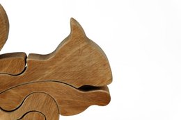 Rompecabezas de madera Ardilla