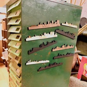 Skyline Magneet Loon op Zand