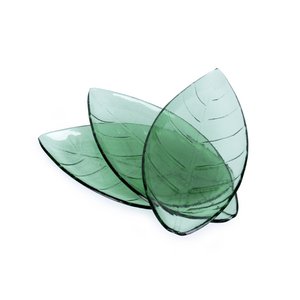 PACK OF 3 LEAF APPETIZER DISH HF