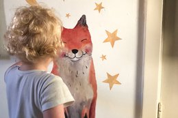 Naklejki ścienne księżyc i gwiazdy