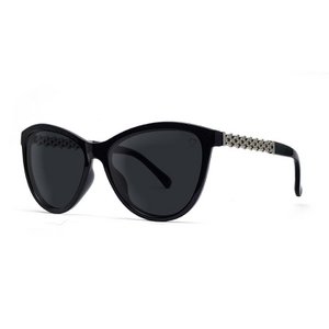 Ruby Rocks 'Lisa Kate' Cateye-zonnebril in zwart