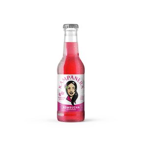 Himbeer- und Hibiskus-Kombucha