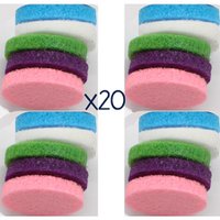 Lot von 20 Blotter für Aromatherapie-Schmuck