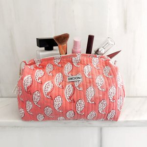 "Saira" cosmetic bag