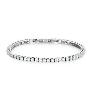 Zircon Tennis Bracelet 3/4mm