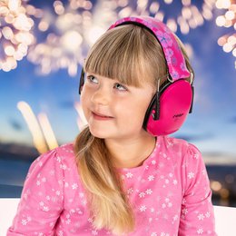 SilentGuard Kids kapsel høreværn - Pink