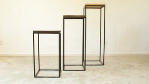 Säulentisch Castle Eiche H55 cm