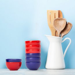 Kleine dekorative Porzellanschalen, 6er-Set, Matrix-Stil, 8 cm