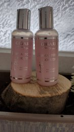 Facial tonic, 150 ml, pink, glass bottle, skincare product