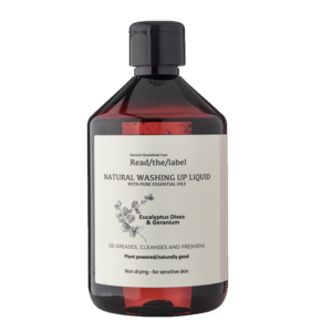 Natuurlijk afwasmiddel - Eucalyptus Dives & Geranium