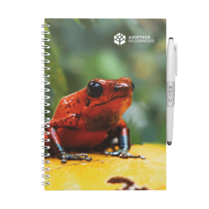 Erasable Notebook A5 - Reddish Frog