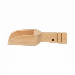 Wooden tea spoon, a simple and functional kitchen utensil made of natural wood material.