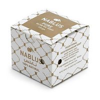 Nablus Soap white organic olive oil soap Nabulsi, approx. 130g