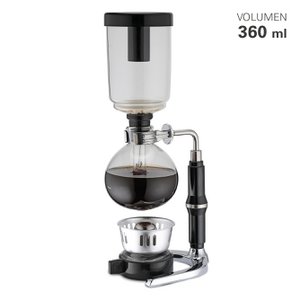 Vacuum coffee maker siphon