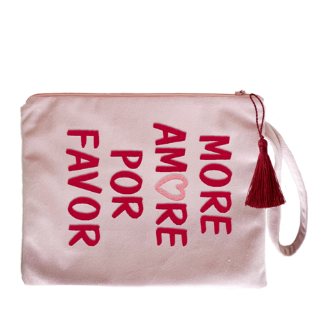 Cosmetische tas inclusief "More Amore Por Favor"