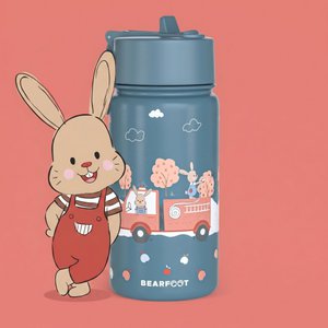 Thermo kinderdrinkfles RVS - brandweer