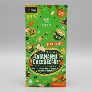 Calamansi Cheesecake with Plant-Based 34% White Chocolate