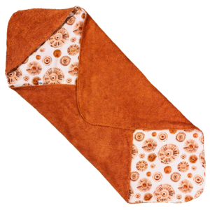 Wikkelcape Mandala brique