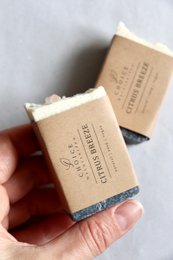 Naturseife "Citrus Breeze" mit Himalayasalz, vegan, palmölfrei