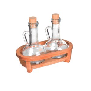 Joy Kitchen elegant olie- en azijnstel - set van 2