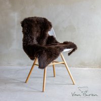 Brown sheepskin