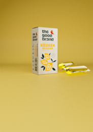 Kitchen Cleaner Refill Pods, 2-pack, for cleaning kitchen surfaces, made of eco-friendly materials.