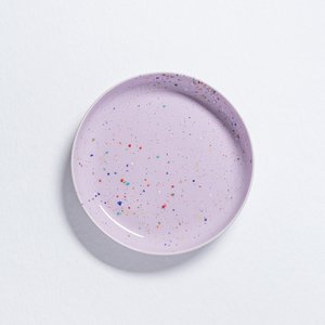 New Party Low Pasta Plate 23cm Lilac