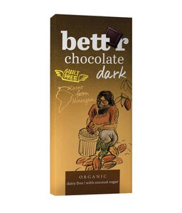 Dark Choc, organic, Bett'r, 60g