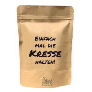 Just hold the cress (garden cress)