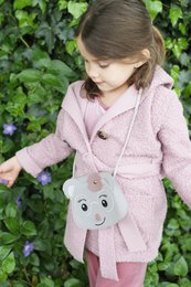 Sac bandoulière enfant - Yori le petit koala Gris
