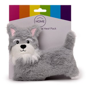 Schnauzer-Hund, mikrowellengeeignetes Plüsch-Lavendel-Wärmepaket