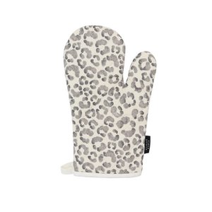WS oven mitt waterverf luipaard