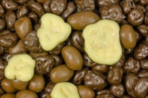 Fruit- en pindamix met biologische chocolade 5kg