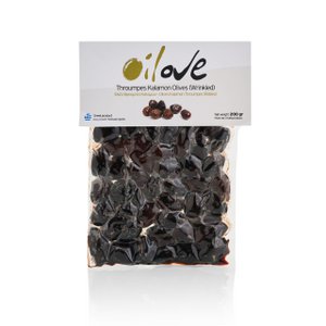 OILOVE® KALAMON THROUMBES (GERIMPELD) TAFELOLIJVEN in Vacuümverpakking