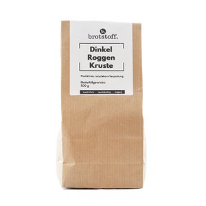 Bread baking mix: spelled rye crust