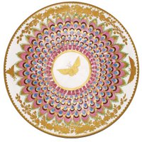 Bord metaal Vlinder & Schotel 