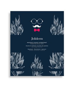 Men's moisturizing face mask