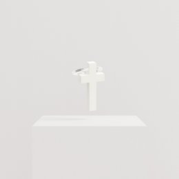  Unique, minimalist key keychain in various colors including Ebene, Ivoire, Noisette, Terracotta, Corail, Rose, Azur, Pistache, Olive, and Minuit.