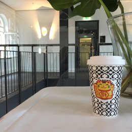 klistermærke-patch maneki neko