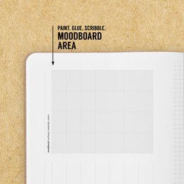 Interiørdesign brevpapir notesbog