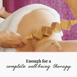 Terninger Træ Cellulite Massage Roller Lymfedrænage Massager Maderotherapy