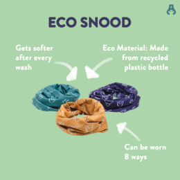 Snood ecologico super morbido