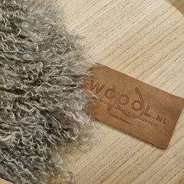LANA Piel de oveja - Taupe tibetano
