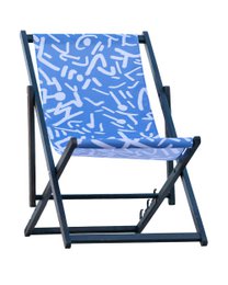 Chilienne artistique bleu-blanc – Gestes Libres Willis