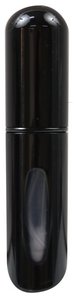 WS Metallic Perfume Atomiser Black