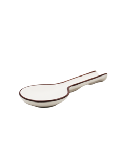 Dolce latte macchiato keramische lepel rust