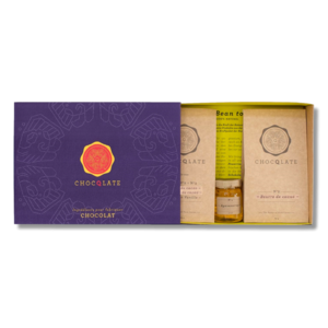 Schokolade Selber Machen FR - Set LILA mit Form - französisch