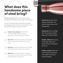Slokky Element Rose Gold Bottle - 500ml