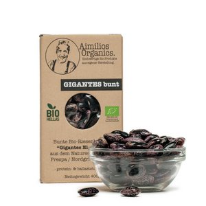 Bio Gigantes veelkleurig (veelkleurige biologische reuzenbonen) 400g