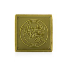 Sapone tradizionale di Marsiglia 100% olio d'oliva. Senza profumo né conservante. Quadrata 100 g